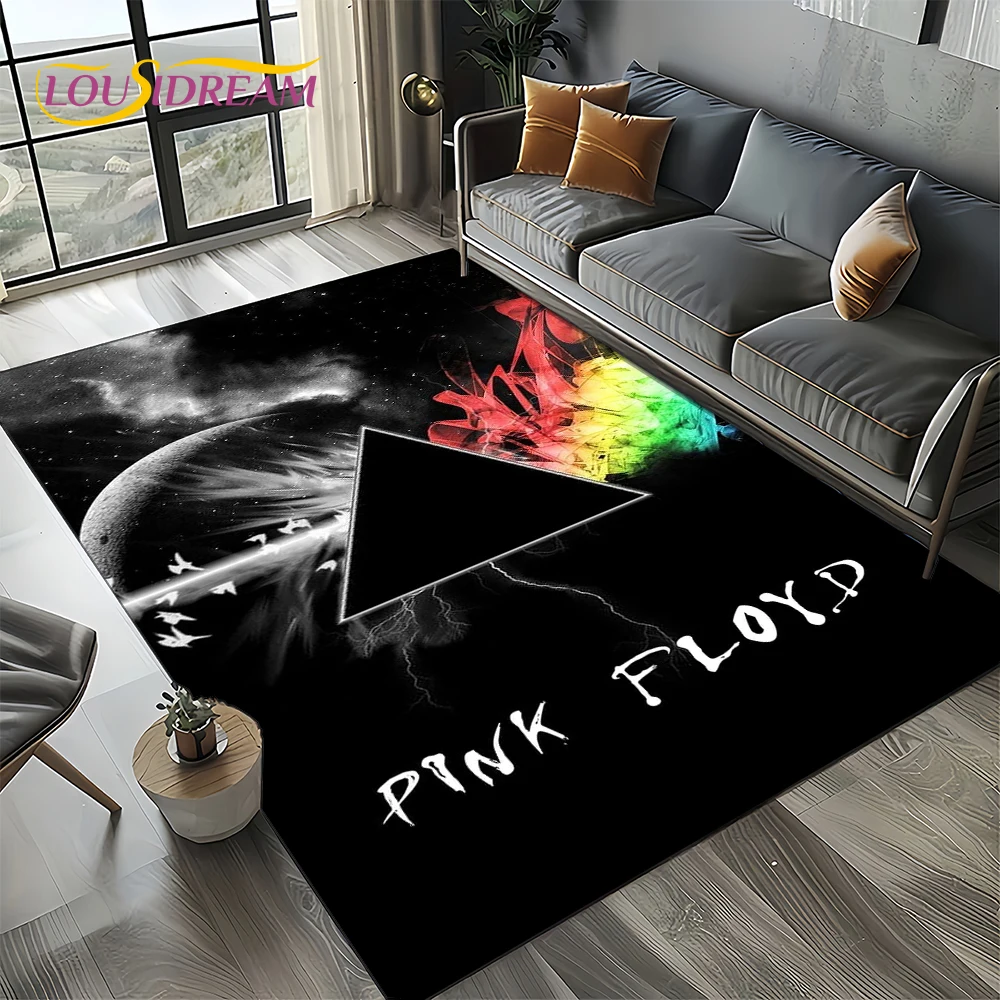 Home Textiles Sale - 3D Rosa F-Floyd Rockband Musik-Teppich für