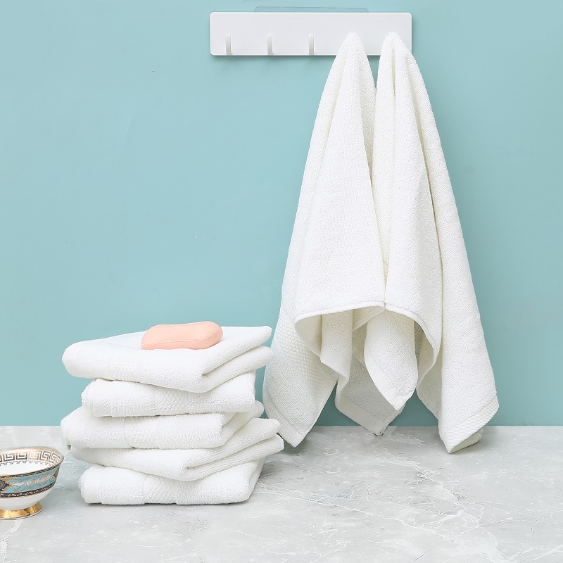 Home Textiles Face Towel - 2/4/6 Stück Baumwoll-weißes Gesichtshandtuch-Set, weiches Gefühl,