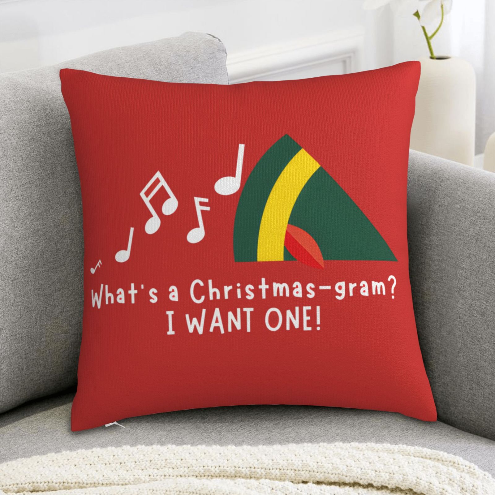 Pillow Insert 18X18 - 1 Stück Weihnachtskissenbezug - Buddy The